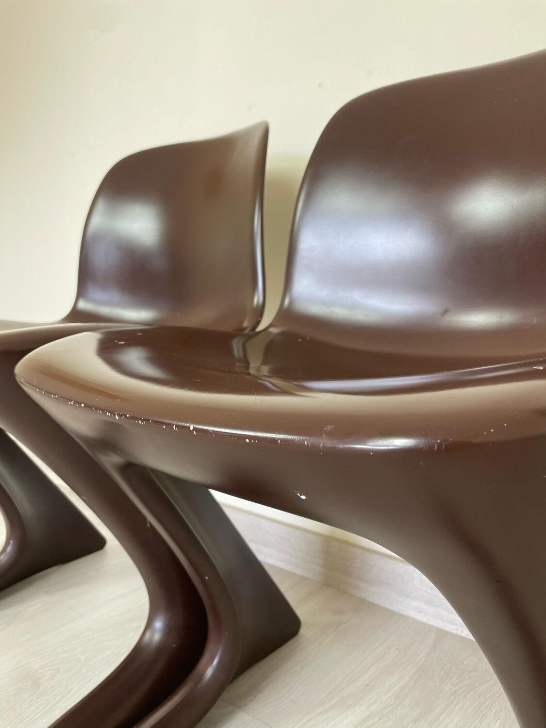2 Chaises ‘ Z chair ‘ de Ernst Moëckel