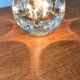 Vintage German glass table lamp by Peill & Putzler.