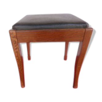 Tabouret de couturière en  chêne