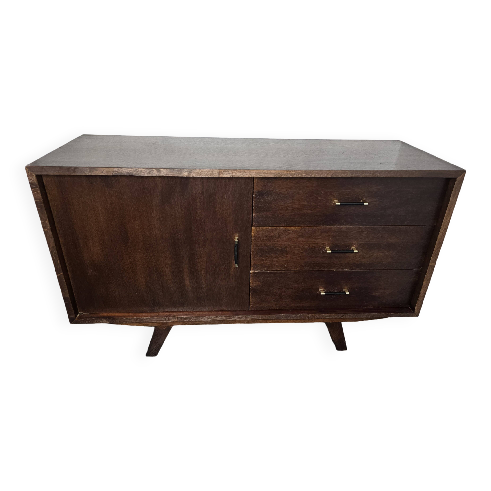 Vintage 60s oak sideboard