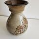 Ceramic vase with Village pattern signed by Jean Paulet - vintage