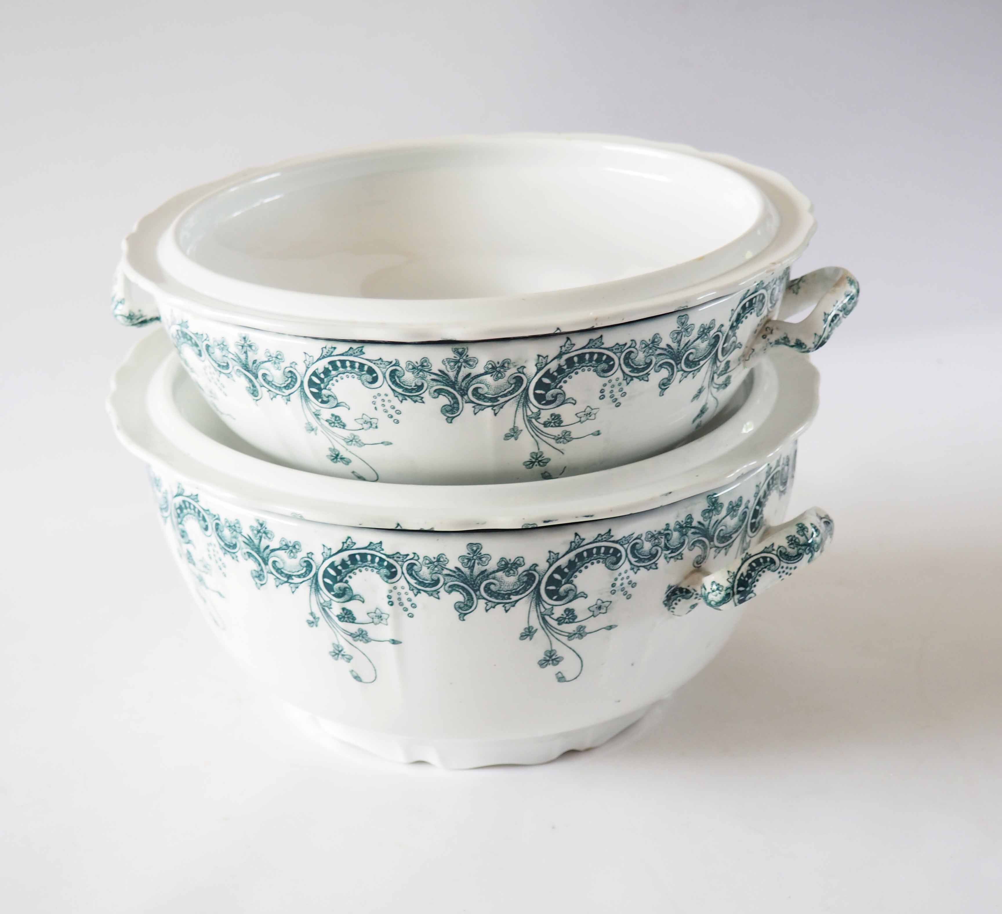 Tureen - vegetable terre de fer