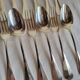 Silver-plated Table Cutlery Ridoux 6 Spoons and 6 Forks