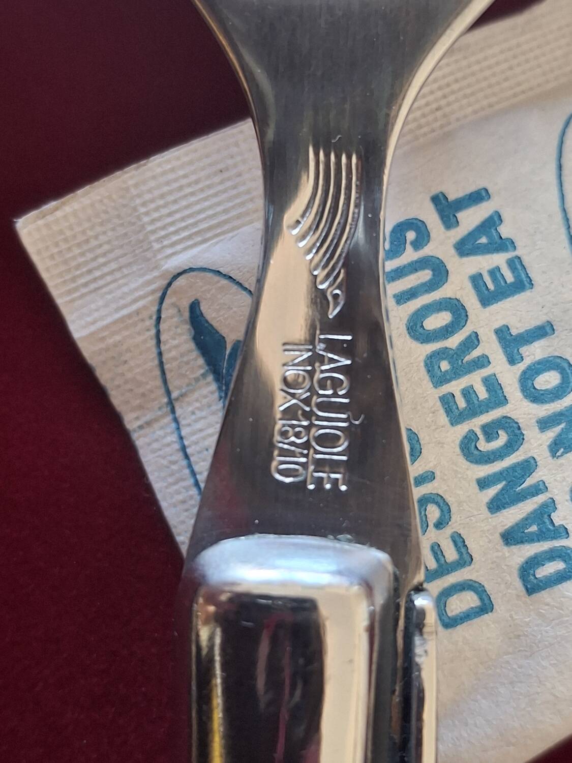 Set of 6 cake forks Laguiole – Pradel France – Collection F