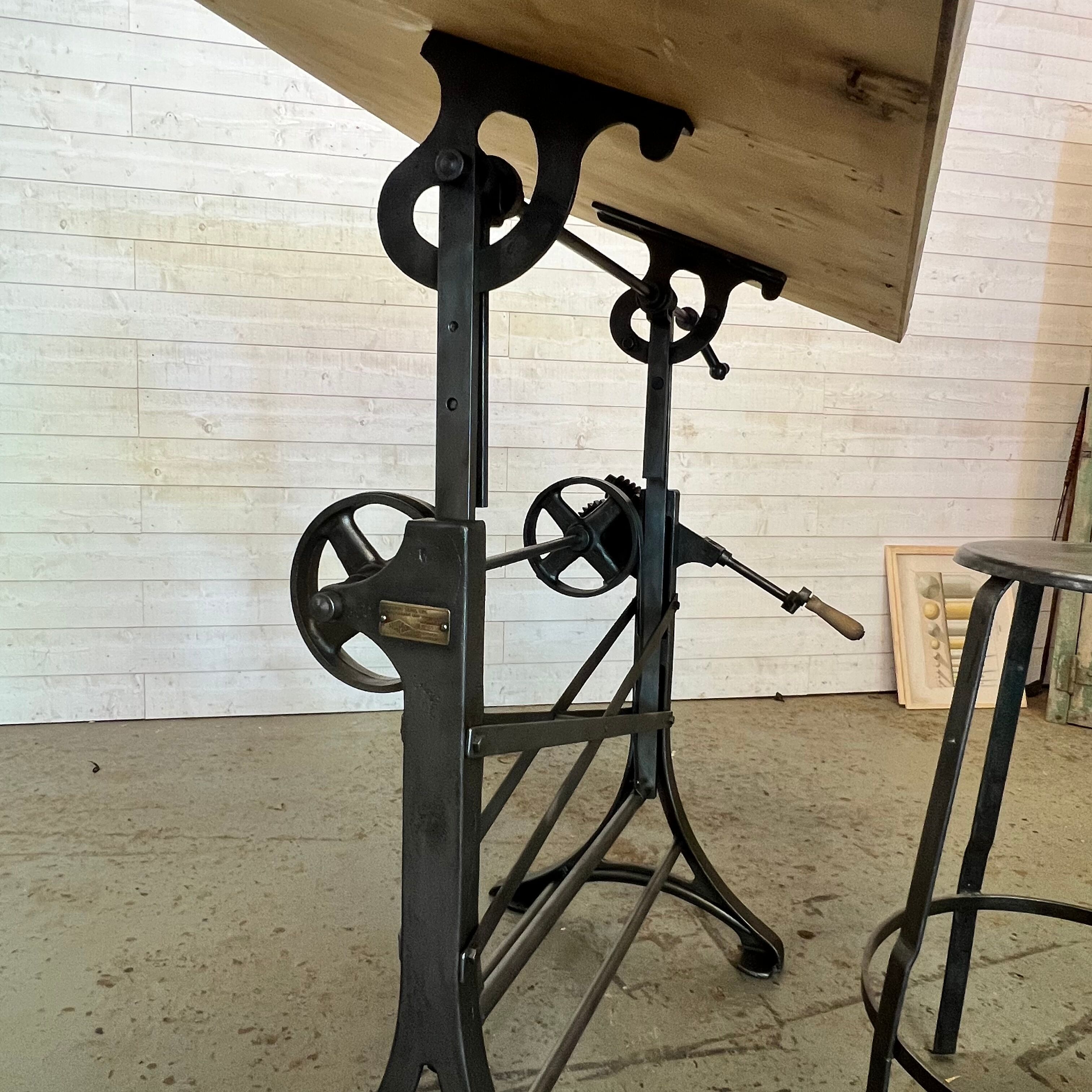 Drawing table Simplon Dargue Bros Ltd Halifax England 1930