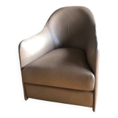 Fauteuil club en cuir