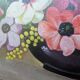 Huile sur bois, bouquet