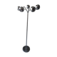 Lampadaire 5 boules orientables métal chromé vintage