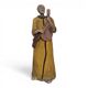 Statue orientale joueur de mandoline