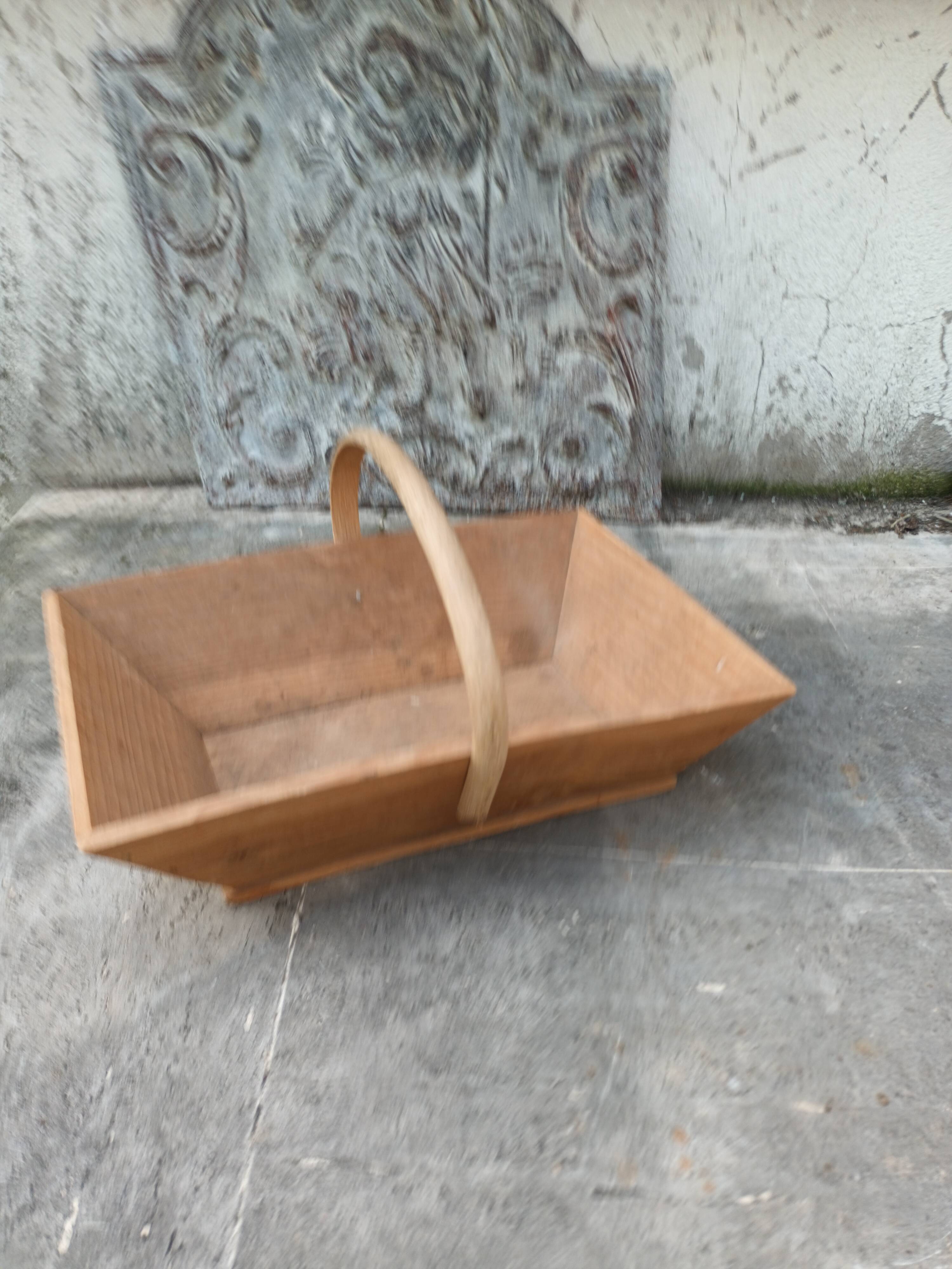 wooden basket