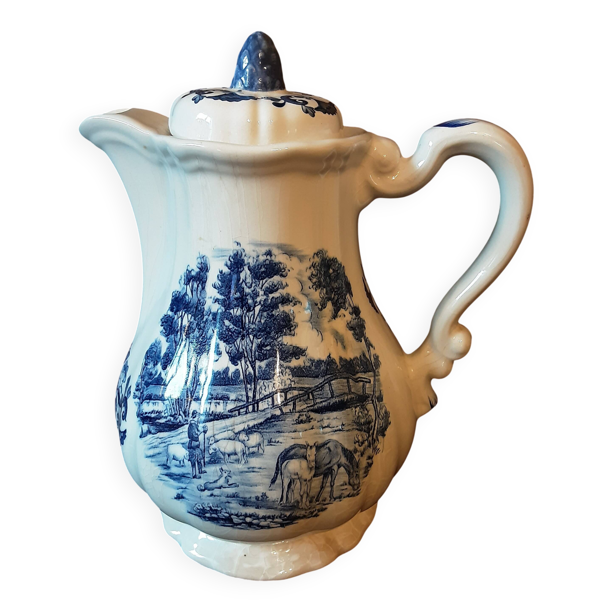 Sarreguemines Derby coffee maker