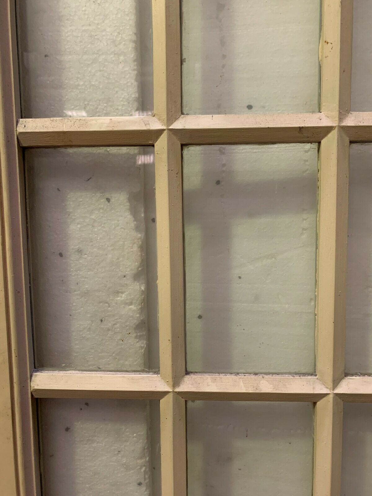 Suite de trois porte de séparation en sapin patiné XX siècle