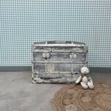White patinated trunk