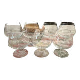 Cognac glasses, two different sizes