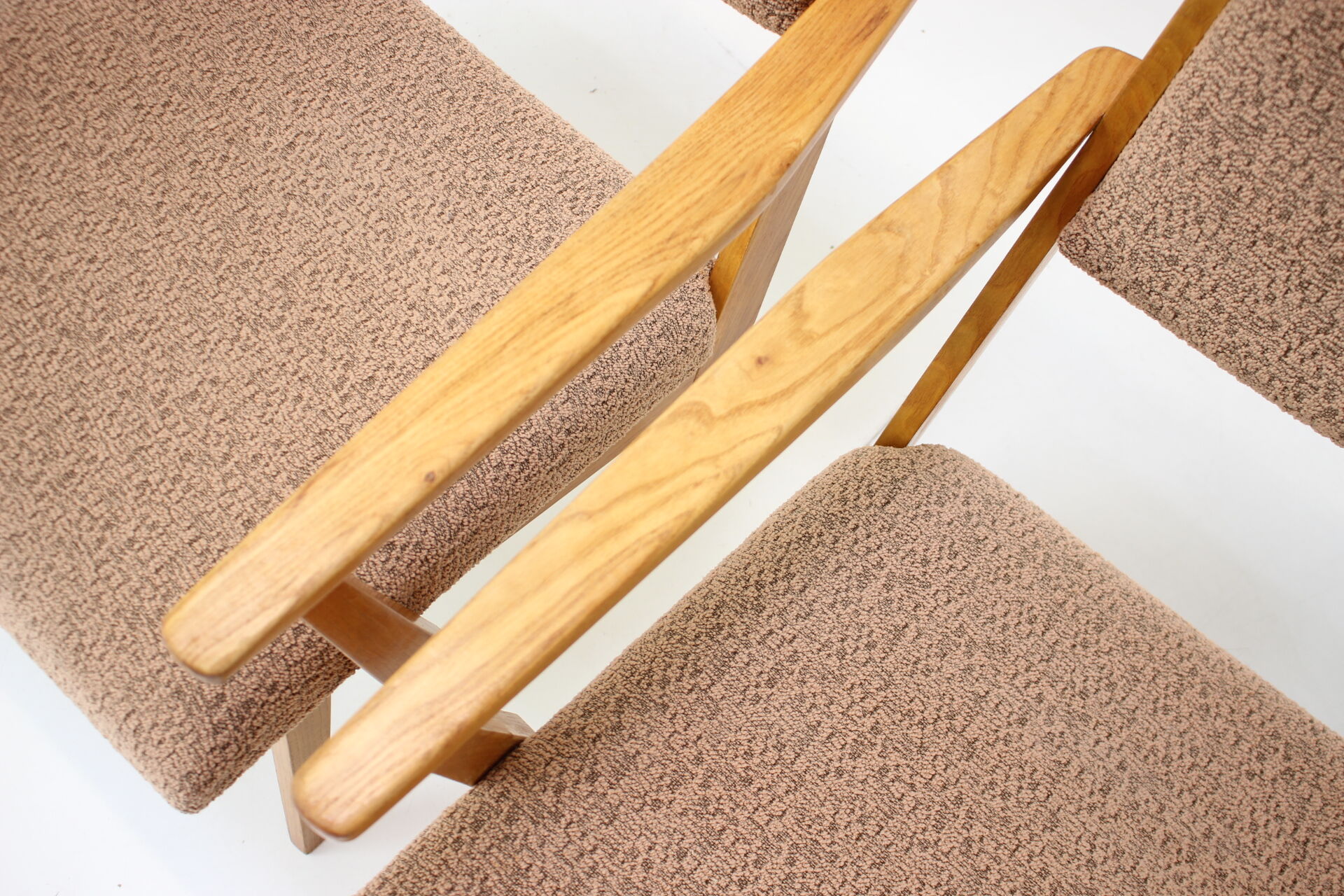 1960s Pair of Armchairs by Krasna Jizba, Czechoslovakia