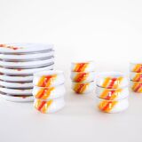 Serving set, Italian design, 1970s, made in Italy