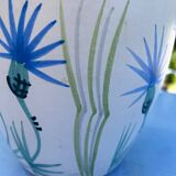 Cache-pot Milet motif bleuets