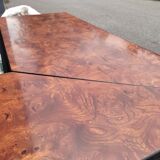 Table basse bar Paul Michel en loupe d'orme