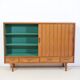 High teak enfilade