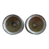 Set of 2 stoneware shells