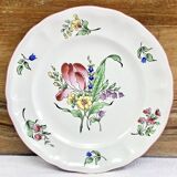 5 dessert plates 22.7 cm Lunéville reverbere model