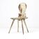 Rustic Painted Primitive Farmhouse Wabi Sabi Folk Art Mountain Chair