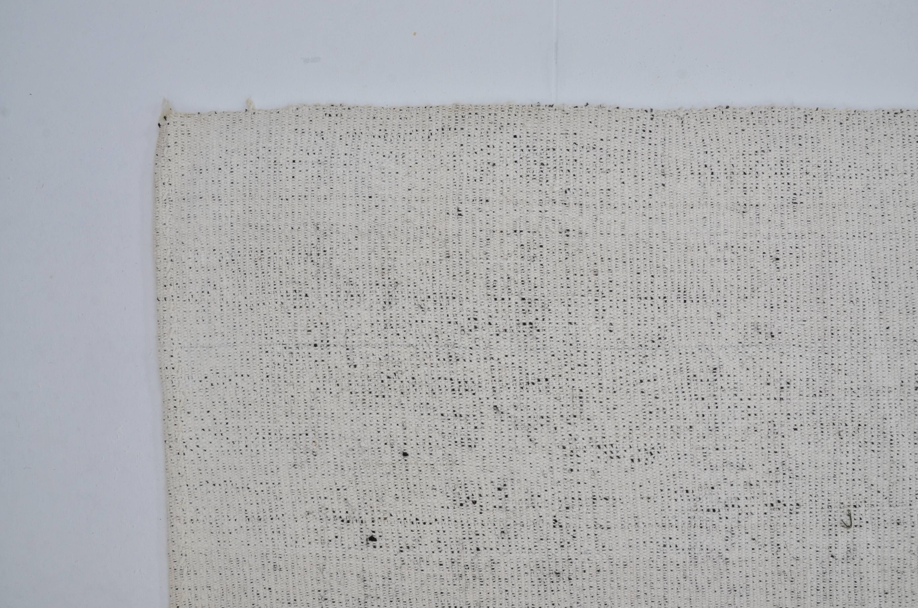 White Handwoven Vintage  Kilim Rug sku 3080