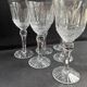 6 Red Wine Glasses – Mouth Blown and Hand Cut Crystal