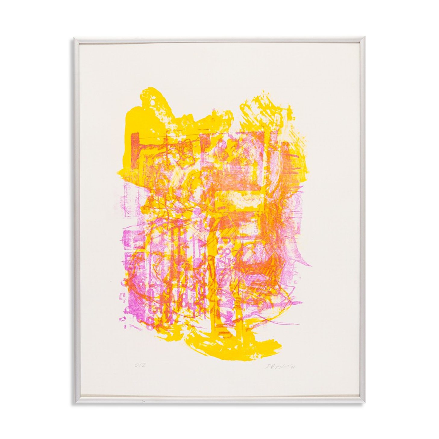 Headline: Trojanische Helden, Color Lithograph, 41 x 51 cm