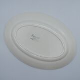 Plat ovale Digoin Sarreguemines "Bagatelle"