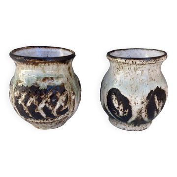 Two ceramic vases by Albert Thiry