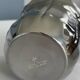 Vintage Guy Degrenne stainless steel ice bucket – tulip-shaped ice tray – ba