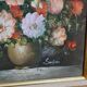Framed and signed painting by Edmon Sanders