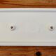 Vintage floral decor wall coat rack SYLA