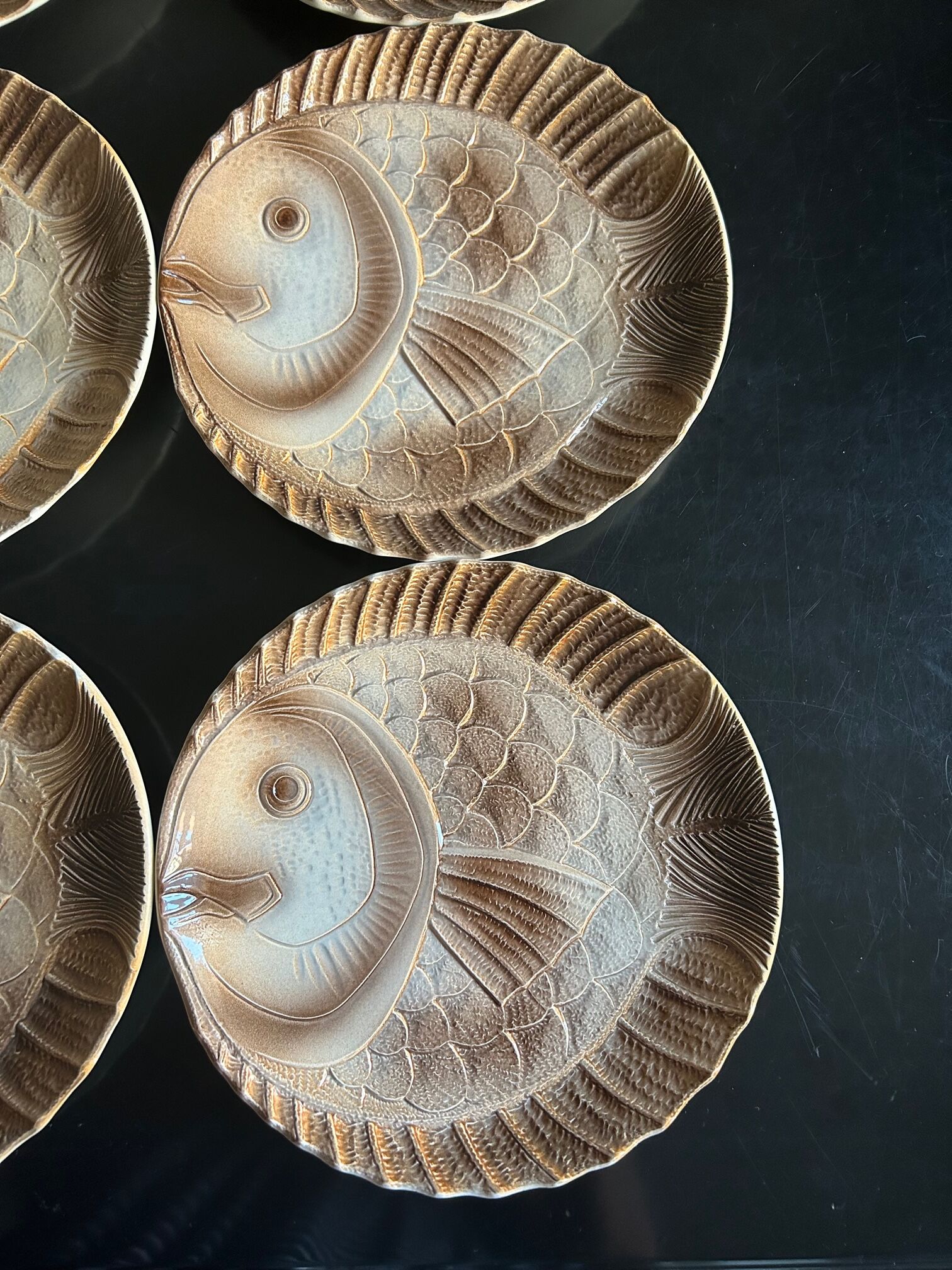 12 fish dinner plates