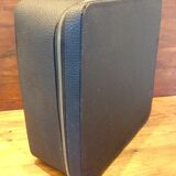 Typewriter olympia sm9 and leather briefcase