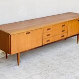 Scandinavian teak row