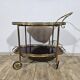 Luxurious bar cart,Maison Jansen, Hollywood Regency, France, 1950s/70s