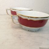 Écuelle à bouillon en porcelaine de Limoges Raynaud