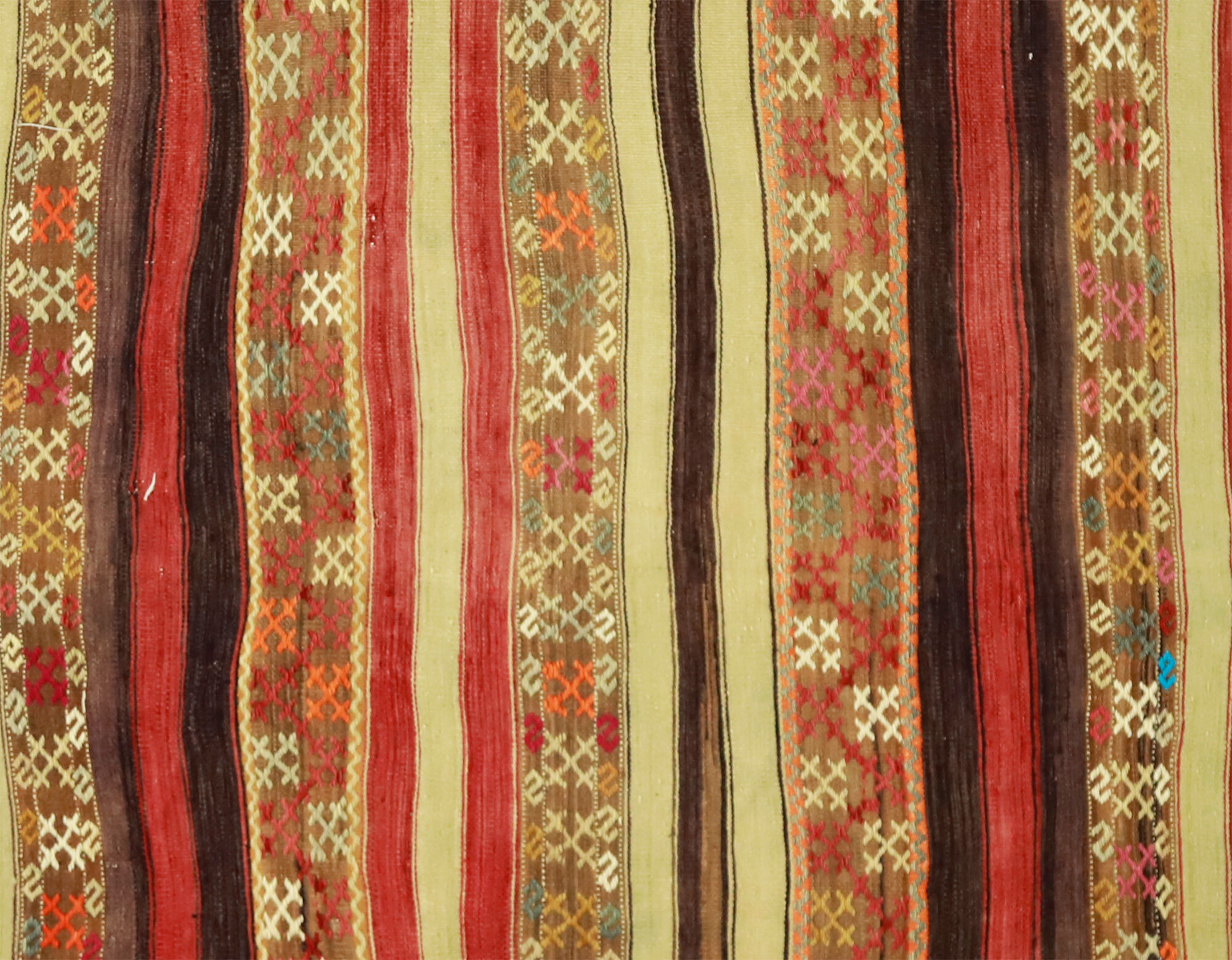 Anatolian handmade kilim rug 216 cm x 160 cm