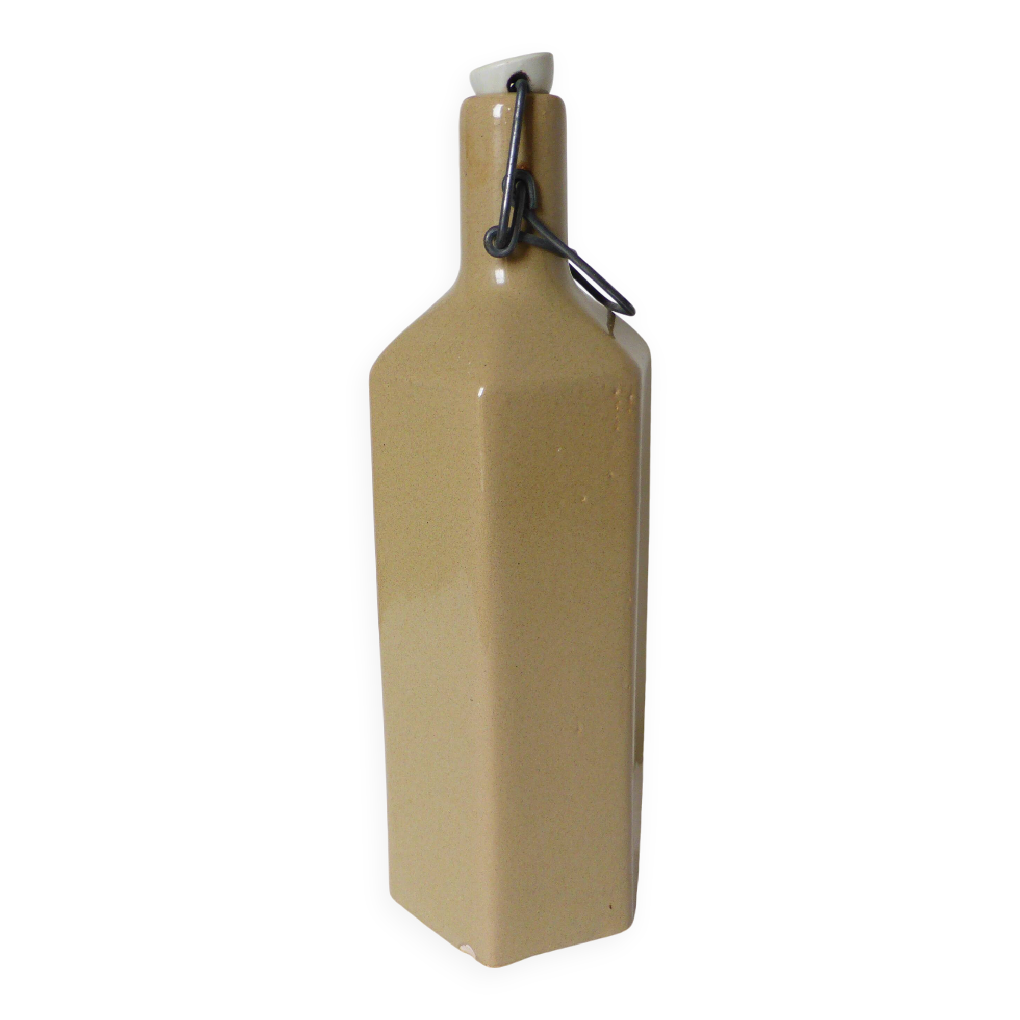Vintage glazed stoneware bottle 2107102