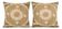 Lot de 2 housses de coussin brodées vintage 61x64 cm
