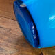 Large multi-layer glass handkerchief vase