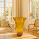 Very large bubble glass vase, from Biot glassworks.