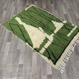 Green Moroccan rug, authentic Moroccan rug, 150/250cm