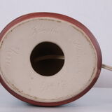 Mid-century modern scandinavian ceramic lamp from Soholm
