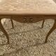 Small oak side table