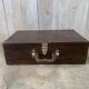 Valise en bois ancienne