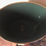 Painted sheet metal paper basket