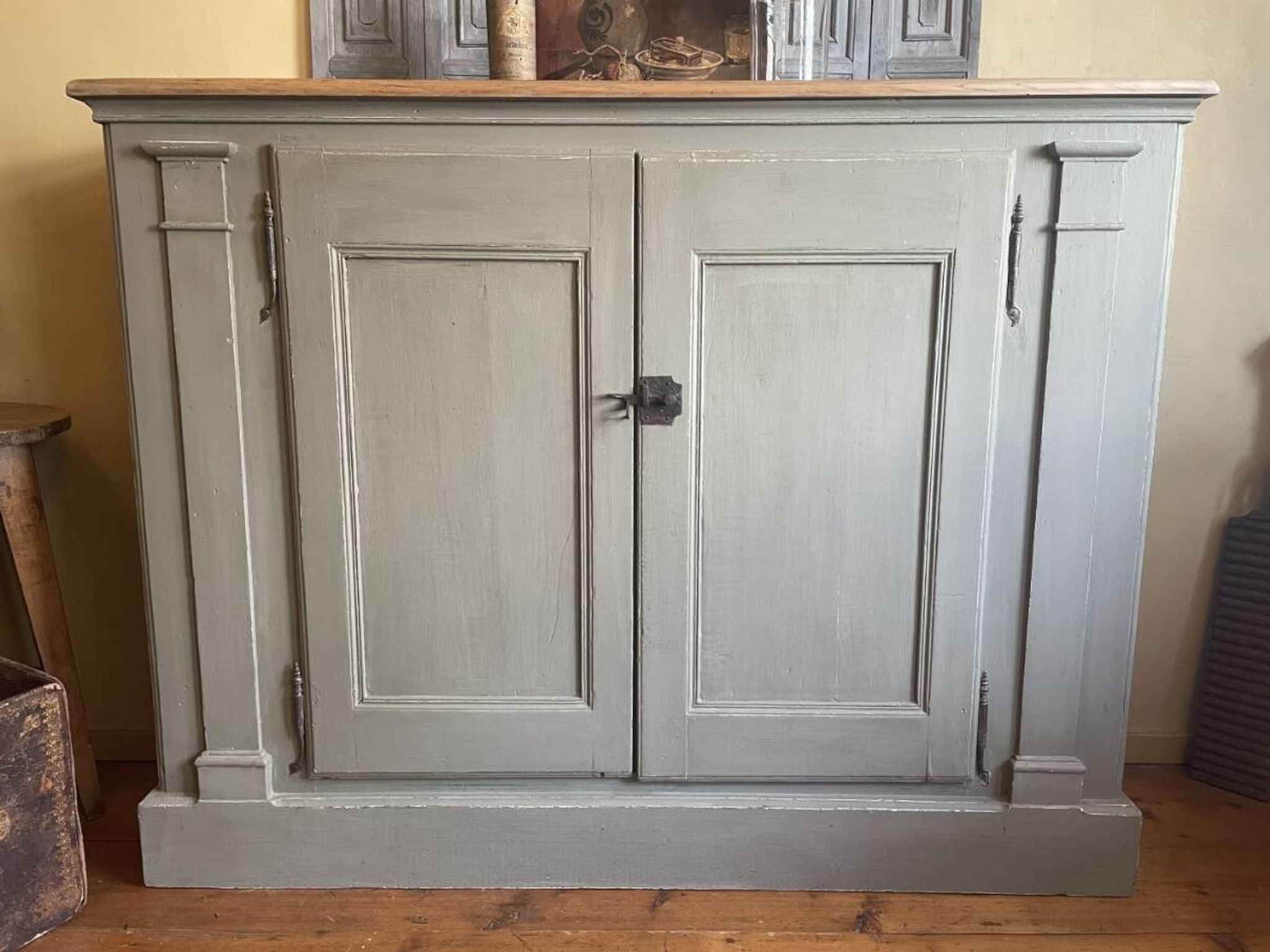 Large kitchen buffet cupboard chest of drawers
